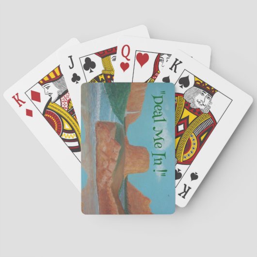 "Deal Me In" Poker Cards Pokerkaarten (Achterkant)
