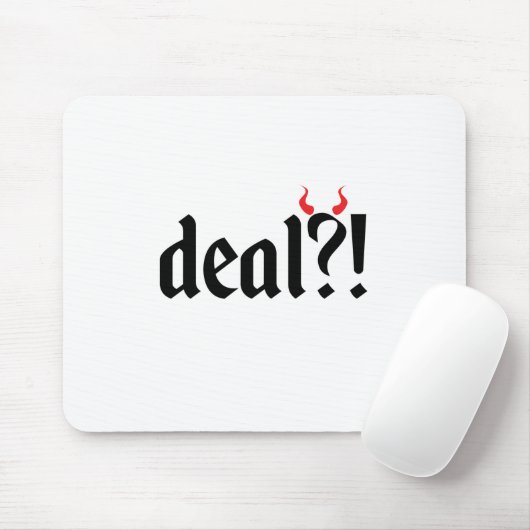 deal met duivel muismat (Met muis)