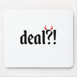 deal met duivel muismat