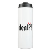 deal met duivel thermosbeker (Voorkant)
