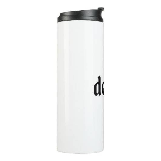 deal met duivel thermosbeker (Gedraaid links)