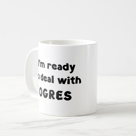 deal met koffiemok (Voorkant links)