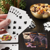 Deal Out Witchy Fun Halloween Party Game Night Pokerkaarten (Insitu)