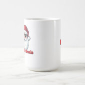 Deal Slaying Santa Claus Funny Holiday Shopping  Magische Mok (Midden)