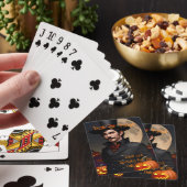 Deal uit Warlock Fun Halloween Party Game Night Pokerkaarten (Insitu)