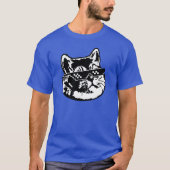 Deal with It Cat Meme Grappig Overhemd T-shirt (Voorkant)