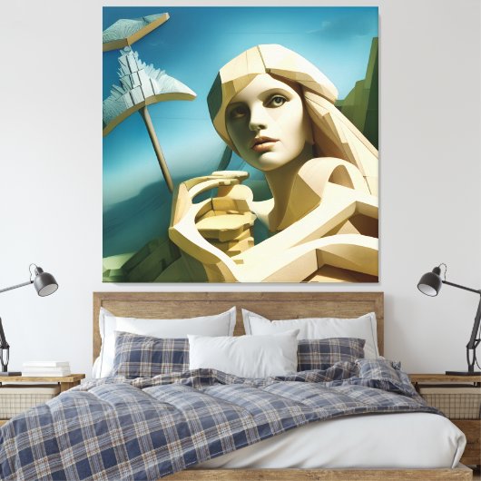 Dean Art Design Canvas Afdruk (Insitu (Slaapkamer))