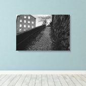 Dean Clough Ascent - Echo's van Brandt Canvas Afdruk (Insitu (Houten vloer))