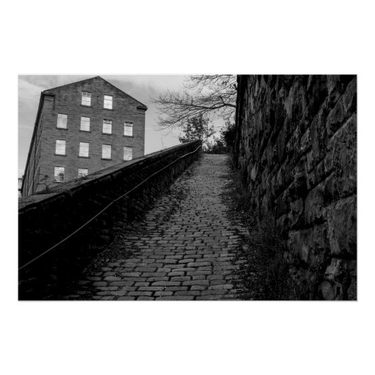 Dean Clough Ascent - Echo's van Brandt Perfect Poster (Voorkant)