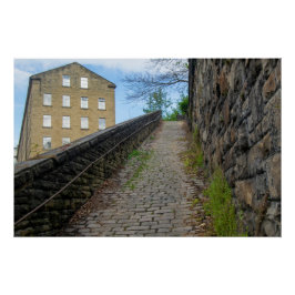 Dean Clough Cobblestone Klimroute - Brandt's Spiri Perfect Poster