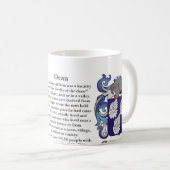 Dean Family Coat of Arms Mok (Voorkant rechts)