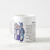 Dean Family Coat of Arms Mok (Voorkant links)