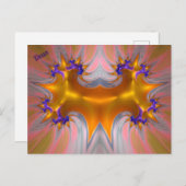 DEAN ~ JESTER ~ 3D Fractal Design Pattern ~ Briefkaart (Voorkant / Achterkant)