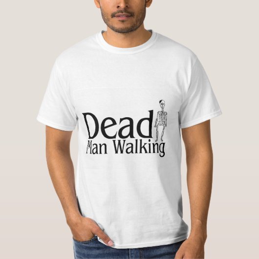 Dean Man Walking T-shirt (Voorkant)
