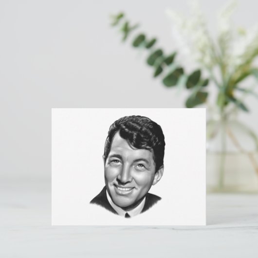 Dean Martin Briefkaart (Staand voorkant)
