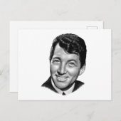 Dean Martin Briefkaart (Voorkant / Achterkant)