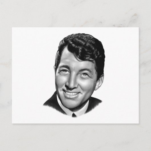 Dean Martin Briefkaart (Voorkant)