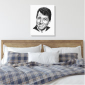 Dean Martin Canvas Afdruk (Insitu (Slaapkamer))
