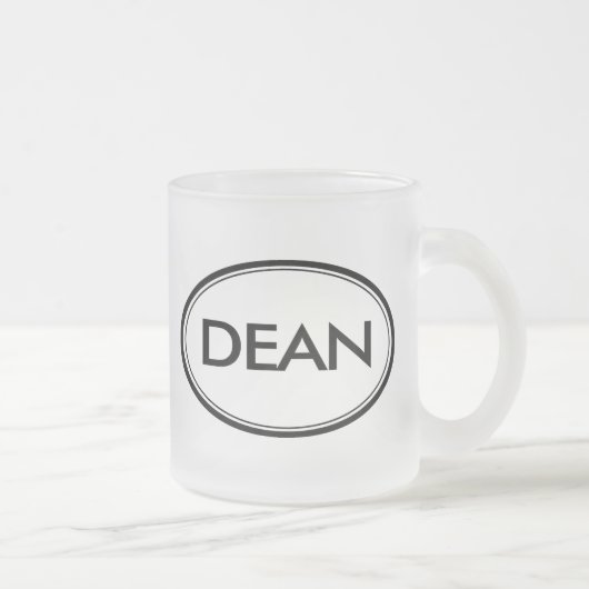 Dean Matglas Koffiemok (Rechts)
