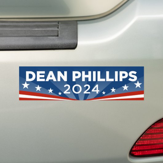 Dean Phillips 2024 Bumpersticker (Op auto)