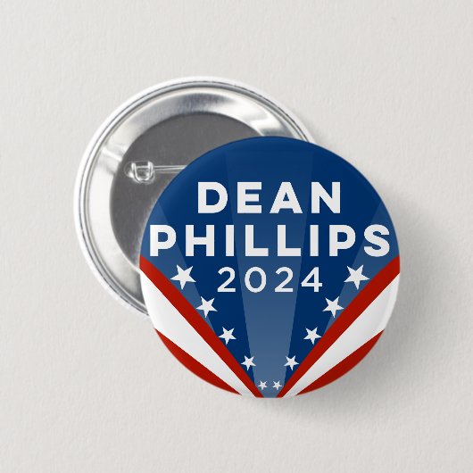 Dean Phillips 2024 Ronde Button 5,7 Cm (Voorkant /achterkant)