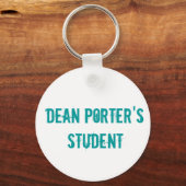 Dean Porter's student Sleutelhanger (Voorkant)