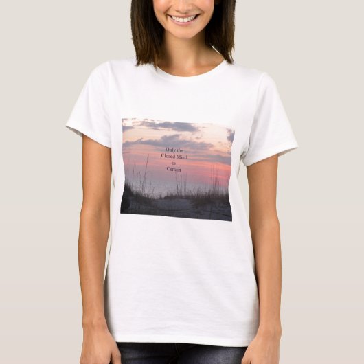 Dean Spanley Quote Gesloten: Sunset T-shirt (Voorkant)
