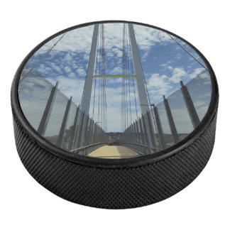 Dean Street Pedestrian Bridge Pathway to the Sky Hockey Puck