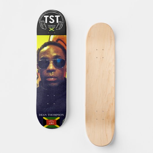 DEAN THOMPSON JMT 7 3/4-inch skateboard Deck (Voorkant)