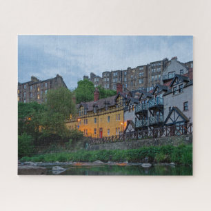 Dean Village Edinburgh Jigzaag Puzzle Legpuzzel