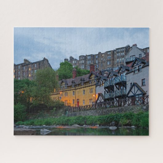 Dean Village Edinburgh Jigzaag Puzzle Legpuzzel (Horizontaal)