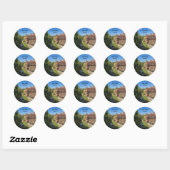 Dean Village Schotland Ronde Sticker (Vel)