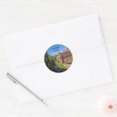 Dean Village Schotland Ronde Sticker (Envelop)