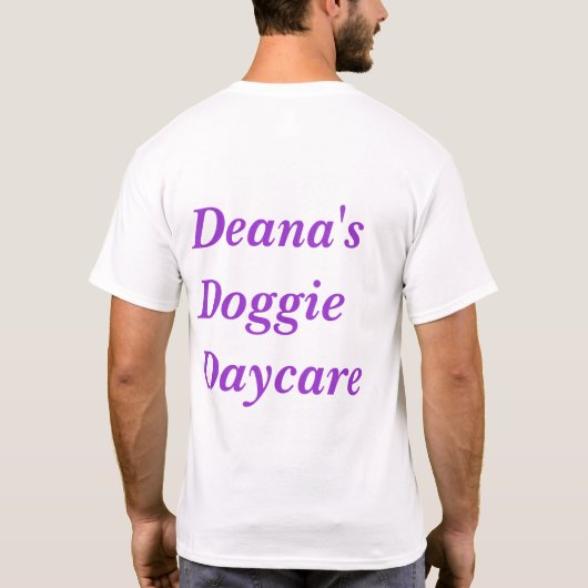 Deana's Doggie Daycare Logo Shirt (Achterkant)