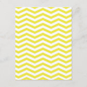Deandra Chic Chevron - Opvanggegevens | geel Informatiekaartje (Achterkant)
