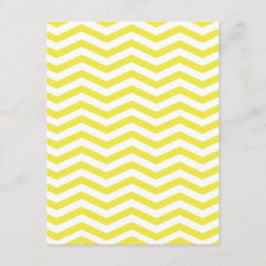Deandra Chic Chevron - Opvanggegevens | geel Informatiekaartje (Achterkant)