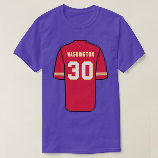 DeAndre Washington Jersey T-shirt (Design voorkant)
