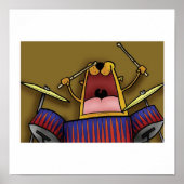Deano speelt de Drums Poster (Voorkant)