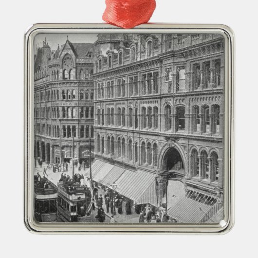 Deansgate, Manchester, c.1910 Metalen Ornament (Voorkant)