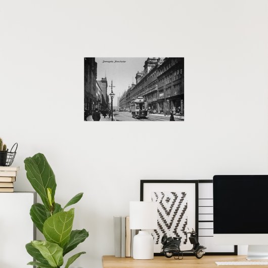 Deansgate, Manchester, c.1910 Poster (Thuiskantoor)