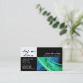 deap zee divers visitekaartje (Staand voorkant)