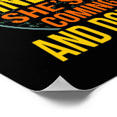 Dear Algebra Math Teacher Mathematics Maths Poster (Hoek)