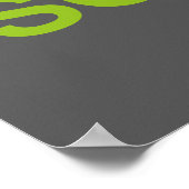 DEAR BED, BE BACK SOON – Bedroom Poster (Hoek)