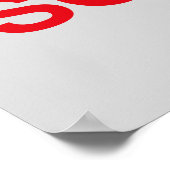 DEAR BED, BE BACK SOON – Bedroom Poster (Hoek)