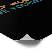 Dear Black Women Save Yourselves Motivation Quote  Poster (Hoek)