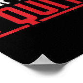 Dear Boss I Quit Humor Farewell  Poster (Hoek)