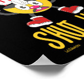 DEAR BRAIN...FFS SCHUT omhoog! Poster (Hoek)