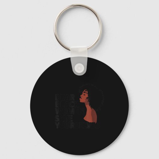 Dear Canada We Hate Him Too Activism Protest Vinta Sleutelhanger (Voorkant)