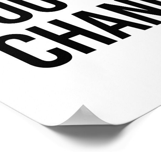 Dear Climate, You've Change - - Pro-Science - Poster (Hoek)