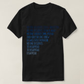 Dear Evan Hansen Disappear   T-shirt (Design voorkant)